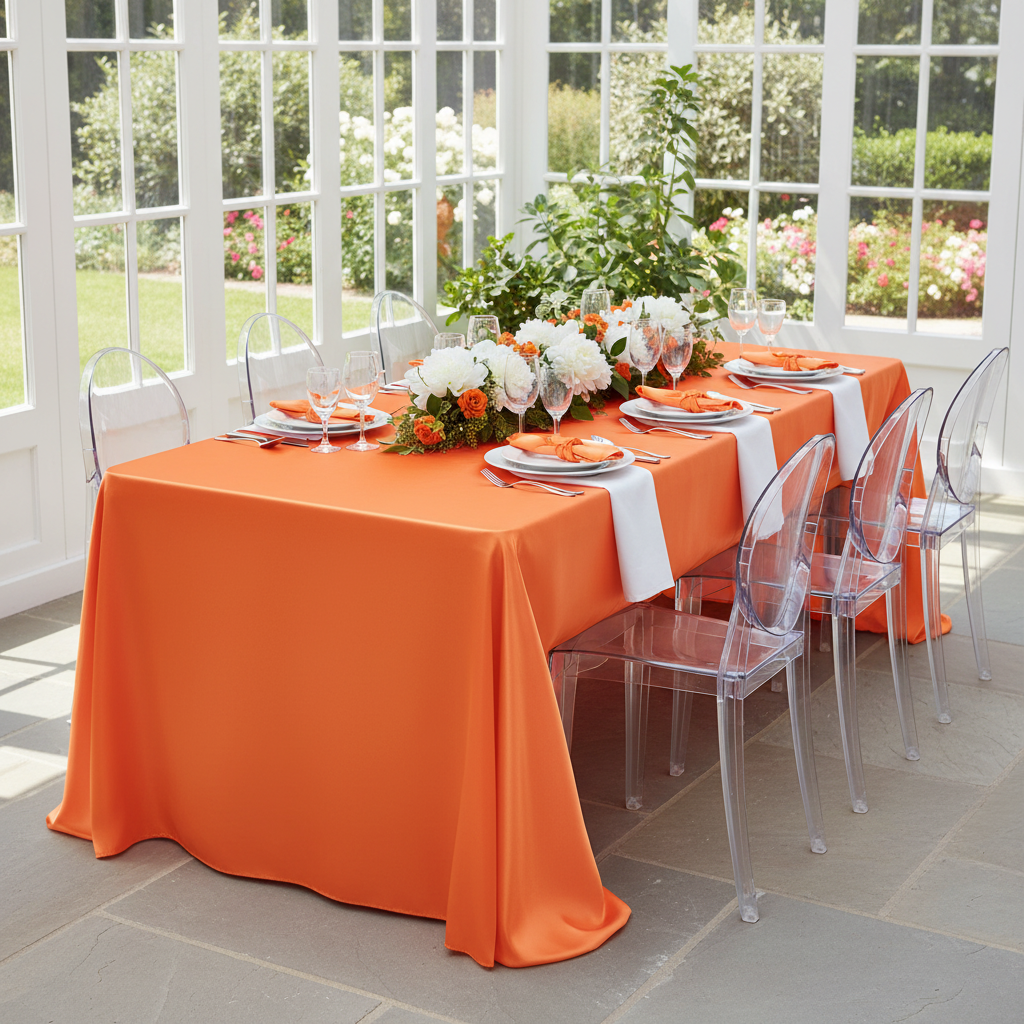 Satin Rectangular 90