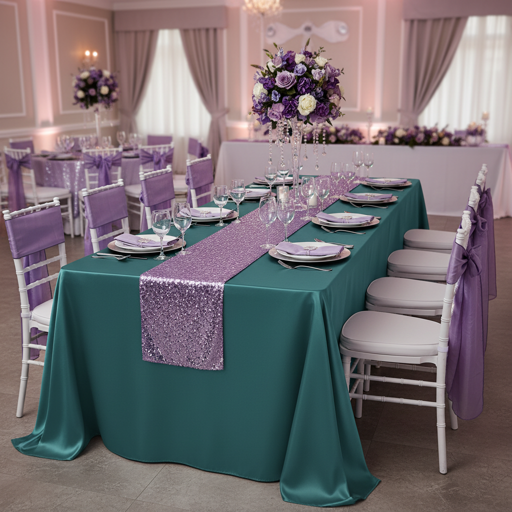 Satin Rectangular 90