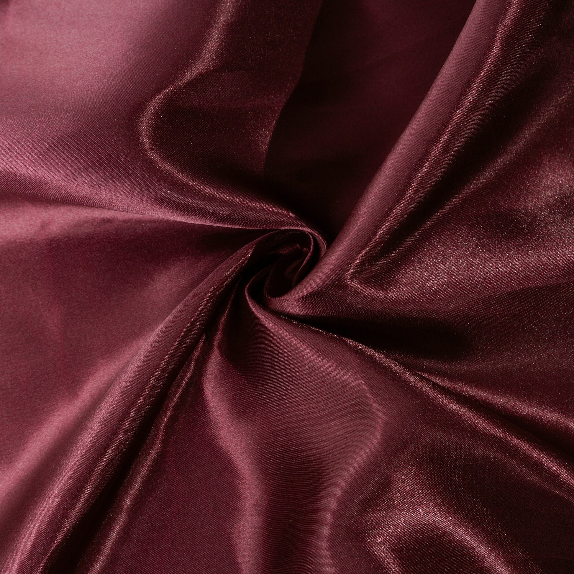 Satin Rectangular 90"x156" Tablecloth - Cabernet