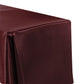 Satin Rectangular 90"x156" Tablecloth - Cabernet