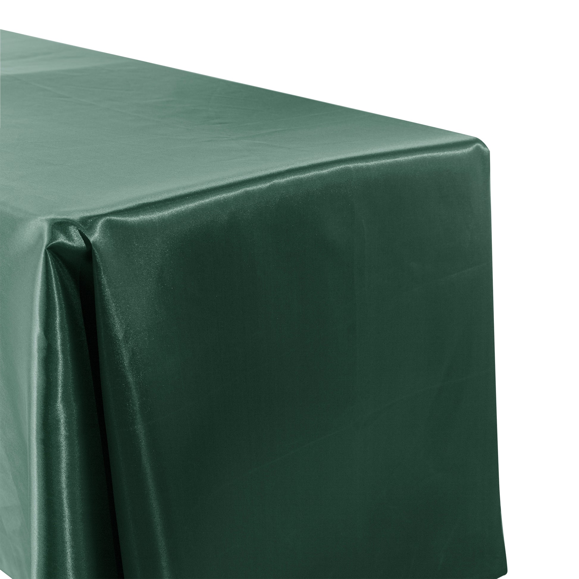 Satin Rectangular 90"x132" Tablecloth - Eucalyptus