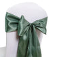 Standard Satin Chair Sash - Eucalyptus