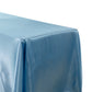 Satin Rectangular 90"x156" Tablecloth - Steele Blue