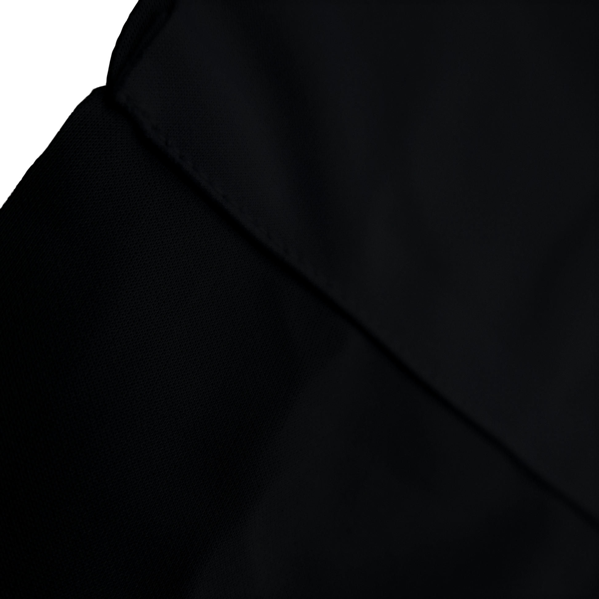 Scuba 10ft H x 118" W Drape/Backdrop Curtain Panel Flame Retardant (FR) - Black pocket close up