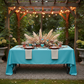 Scuba 60"x120" Rectangular Tablecloth - Turquoise