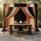 Scuba 8ft H x 118" W Drape/Backdrop Curtain Panel Flame Retardant (FR) - Black