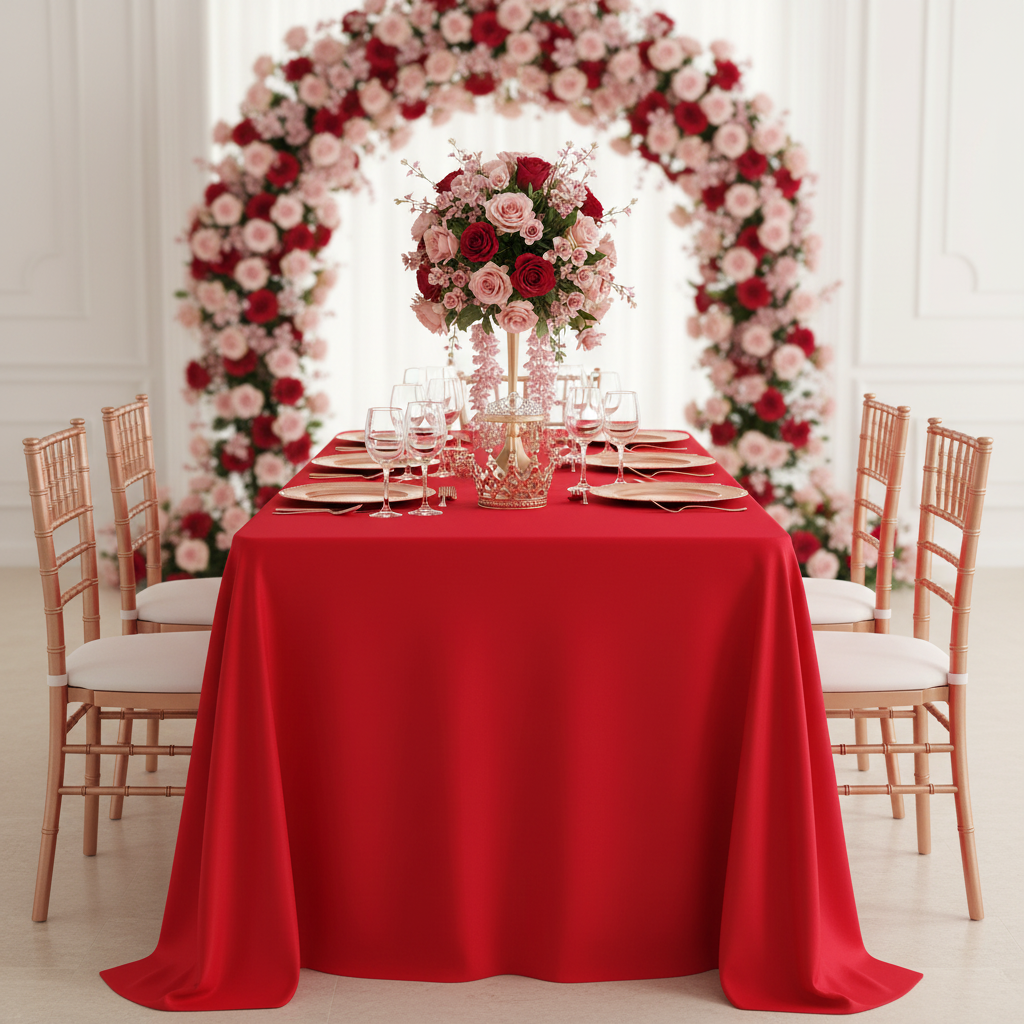 Scuba-90x132-Rectangular-Oblong-Tablecloth-Red