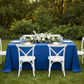 Scuba 90"x132" Rectangular Oblong Tablecloth - Royal Blue