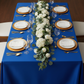 Scuba 90"x132" Rectangular Oblong Tablecloth - Royal Blue
