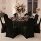 Scuba Banquet Chair Cover - Black