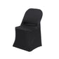 Scuba Folding Chair Cover Black angled view