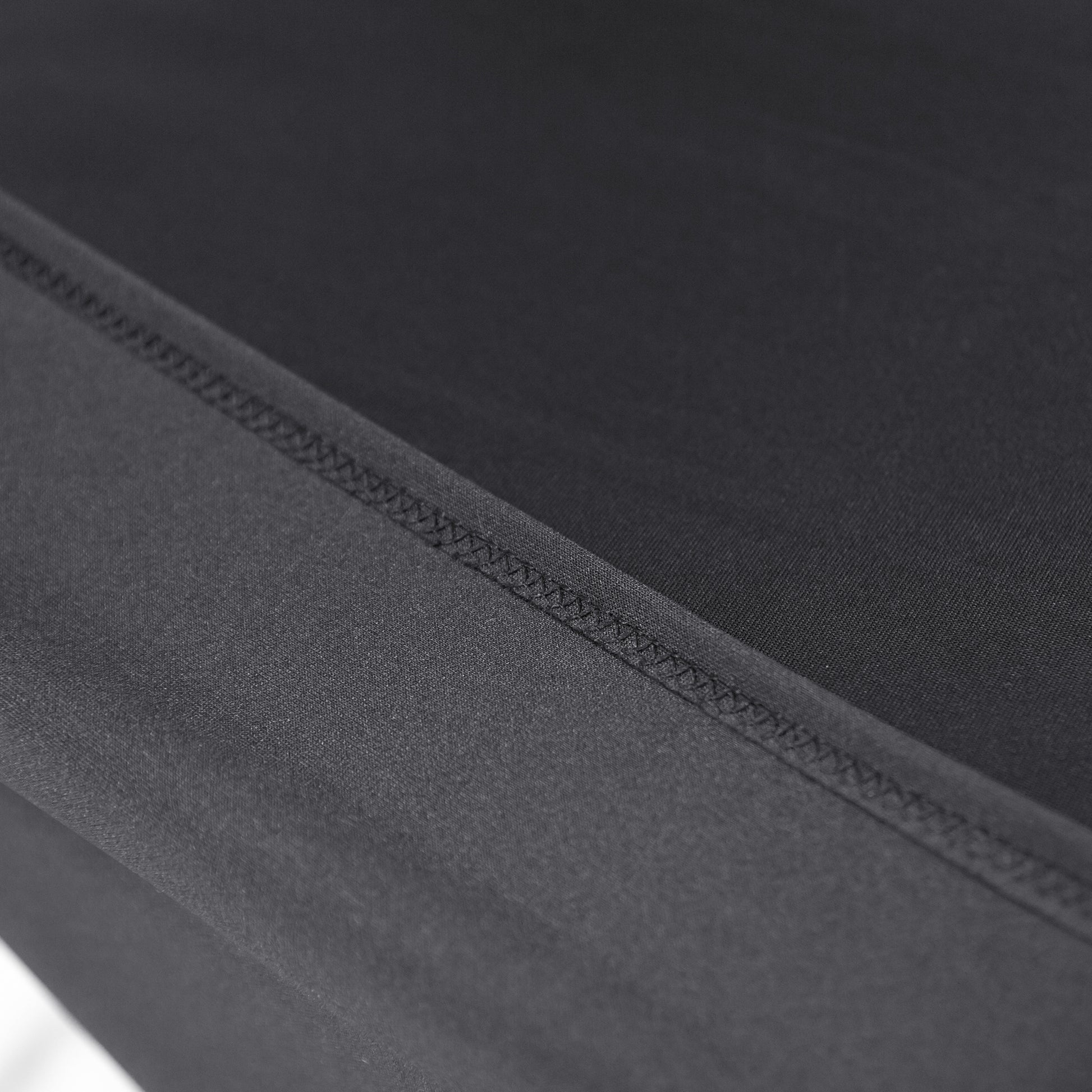 Scuba Folding Chair Cover Black edge finish close up