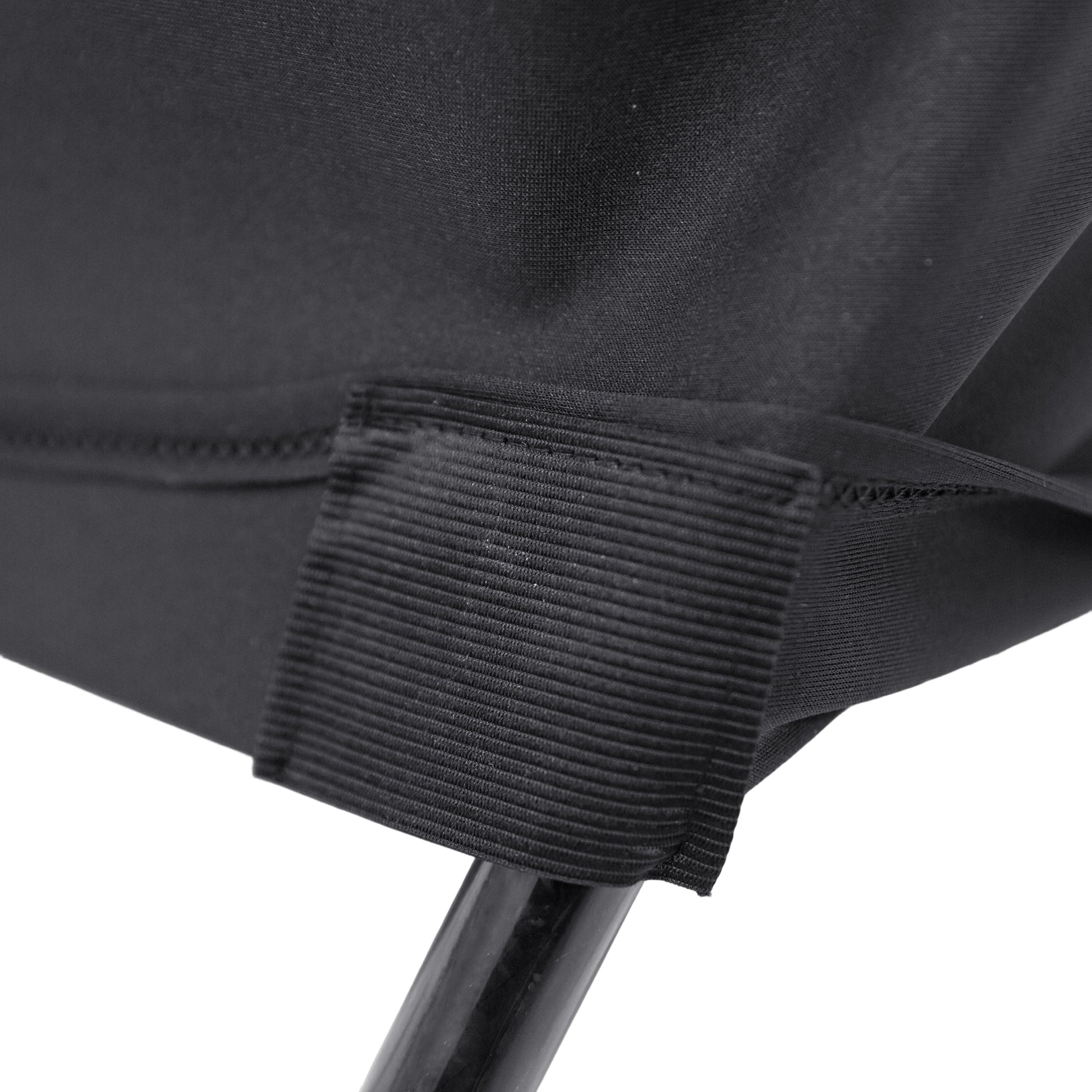 Scuba Folding Chair Cover Black pocket close up