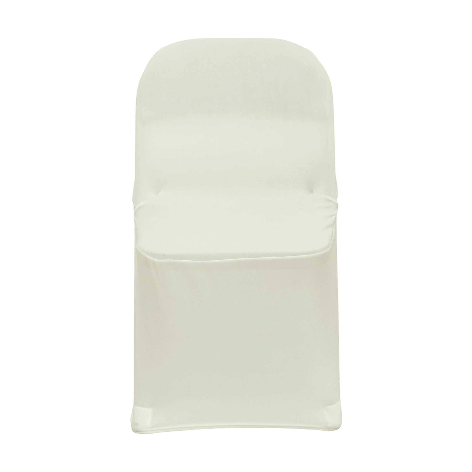 Scuba Folding Chair Cover Ivory front view