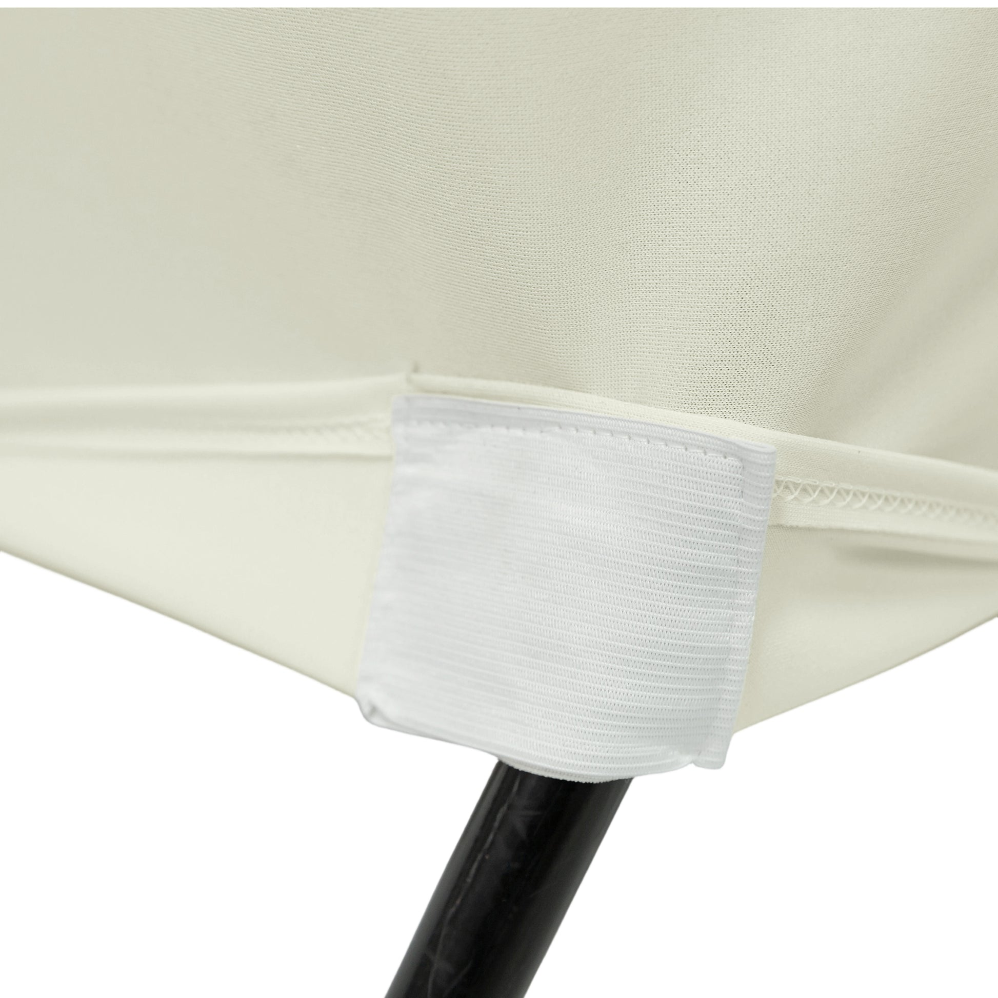 Scuba Folding Chair Cover Ivory pocket close