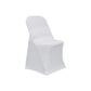 Scuba Folding Chair Cover White angled view