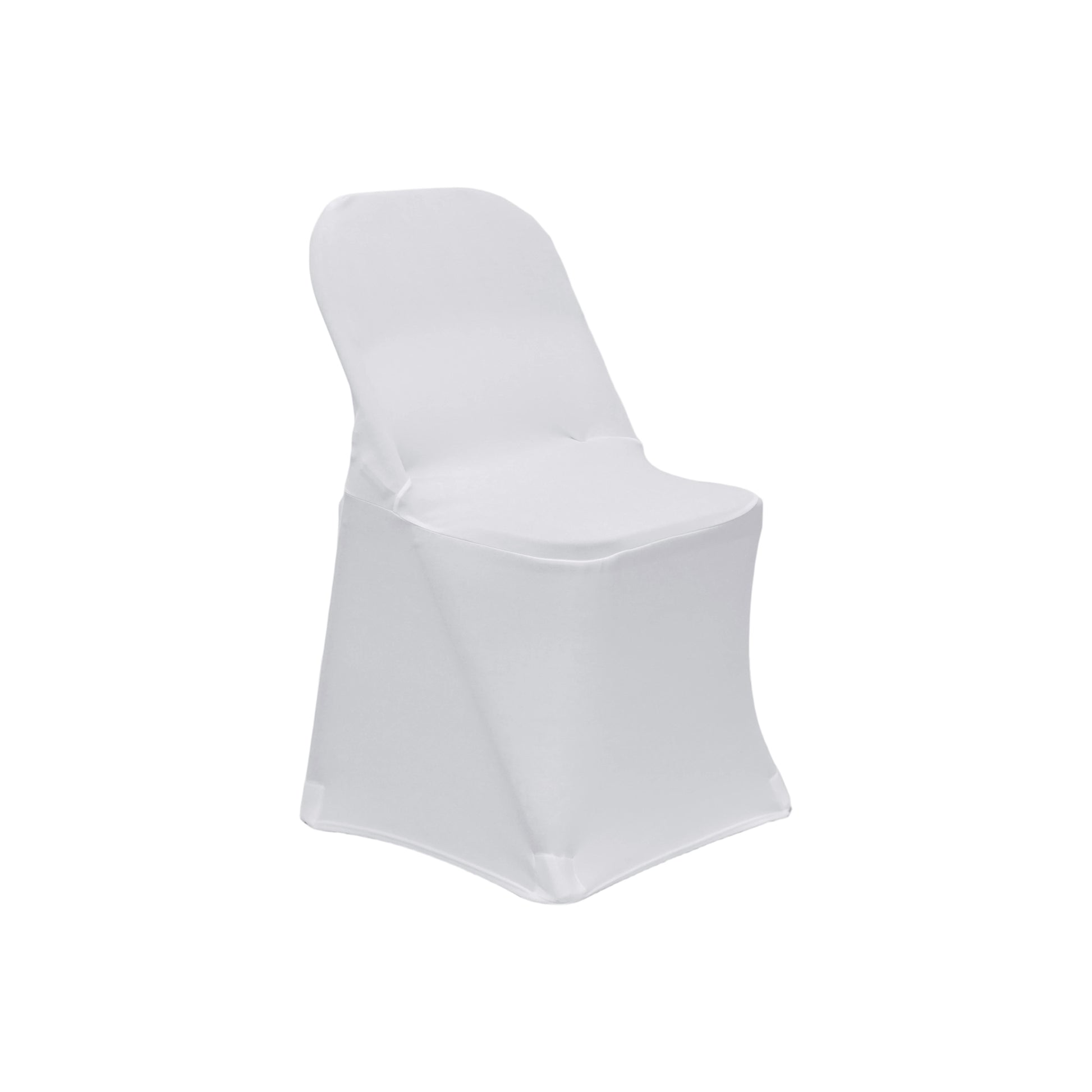 Scuba Folding Chair Cover White angled view