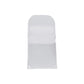 Scuba Folding Chair Cover White front view