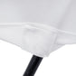 Scuba Folding Chair Cover White pocket close up