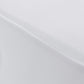 Scuba Folding Chair Cover White seat seam close up