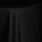 Scuba King 108"x156" Rectangular Tablecloth Black close up
