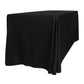 Scuba King 108"x156" Rectangular Tablecloth Black end view
