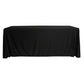 Scuba King 108"x156" Rectangular Tablecloth Black - CV Linens
