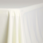 Scuba King 108"x156" Rectangular Tablecloth Ivory close up