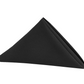 Scuba Napkin 20"x20" (5 pcs/pk) - Black.