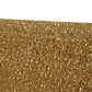 Sequin velvet rectangular tablecloth gold close up