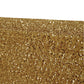 Sequin velvet rectangular tablecloth gold close up