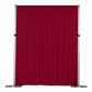 Spandex 4-way Stretch Drape Curtain Apple Red
