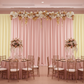 Spandex 4-way Stretch Backdrop Drape Curtain 14ft H x 60" W - Pastel Yellow