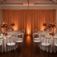 Spandex 4-way Stretch Backdrop Drape Curtain 16ft H x 60" W - Terracotta
