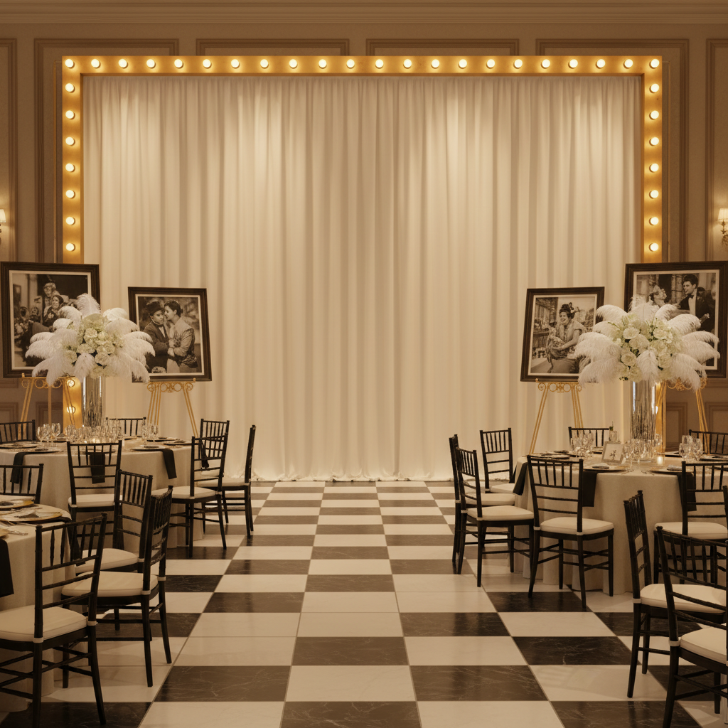 Drape Cut&Sew ホワイト Spandex 4-way Drape 18 ft Backdrop Ivory - CV Linens™