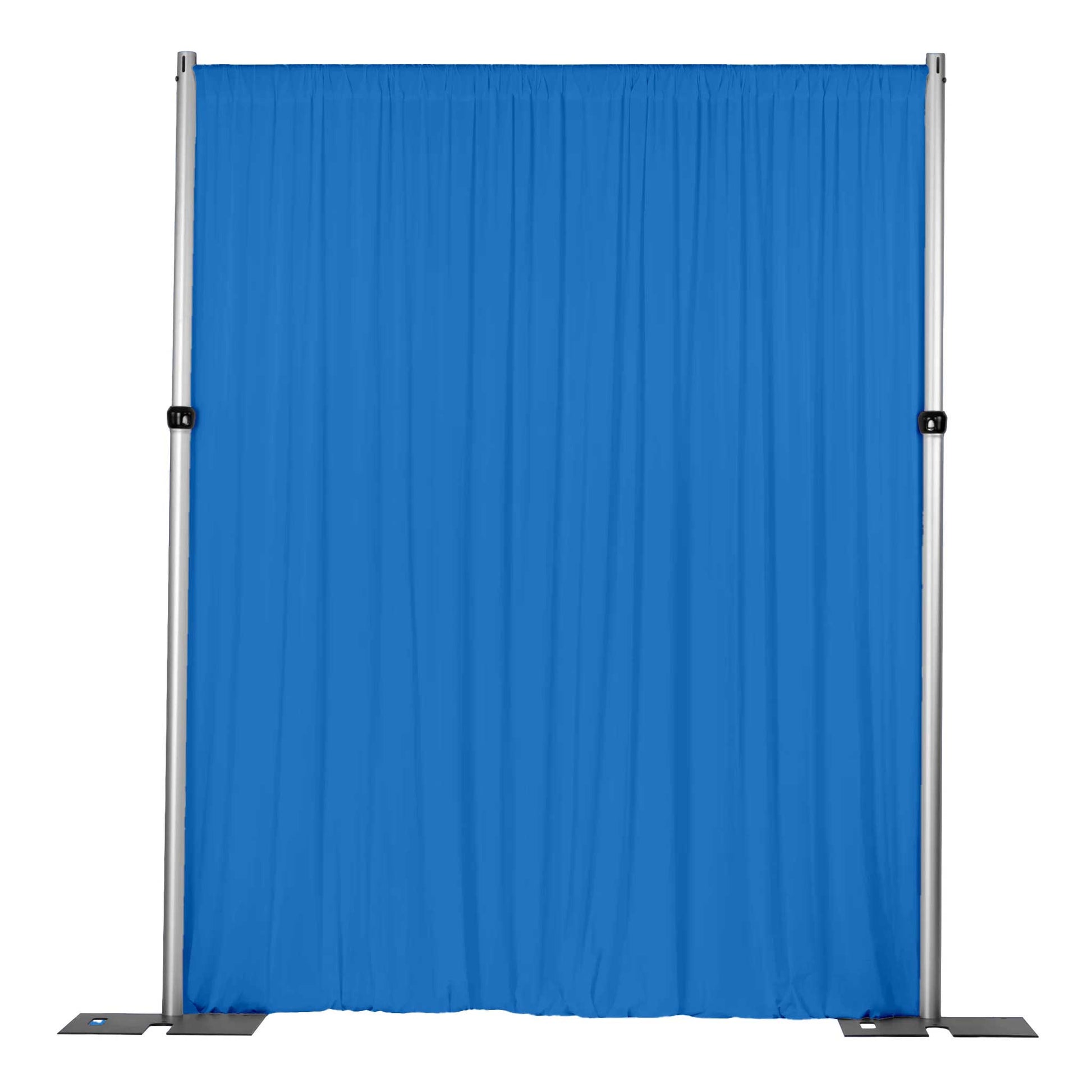 Spandex 4-way Stretch Backdrop Drape Curtain 10ft H x 60" W - Azure Blue