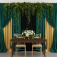 Spandex 4-way Stretch Drape Curtain 10ft H x 118" W - Black