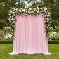 Spandex 4-way Stretch Drape Curtain 10ft H x 118" W - Pink