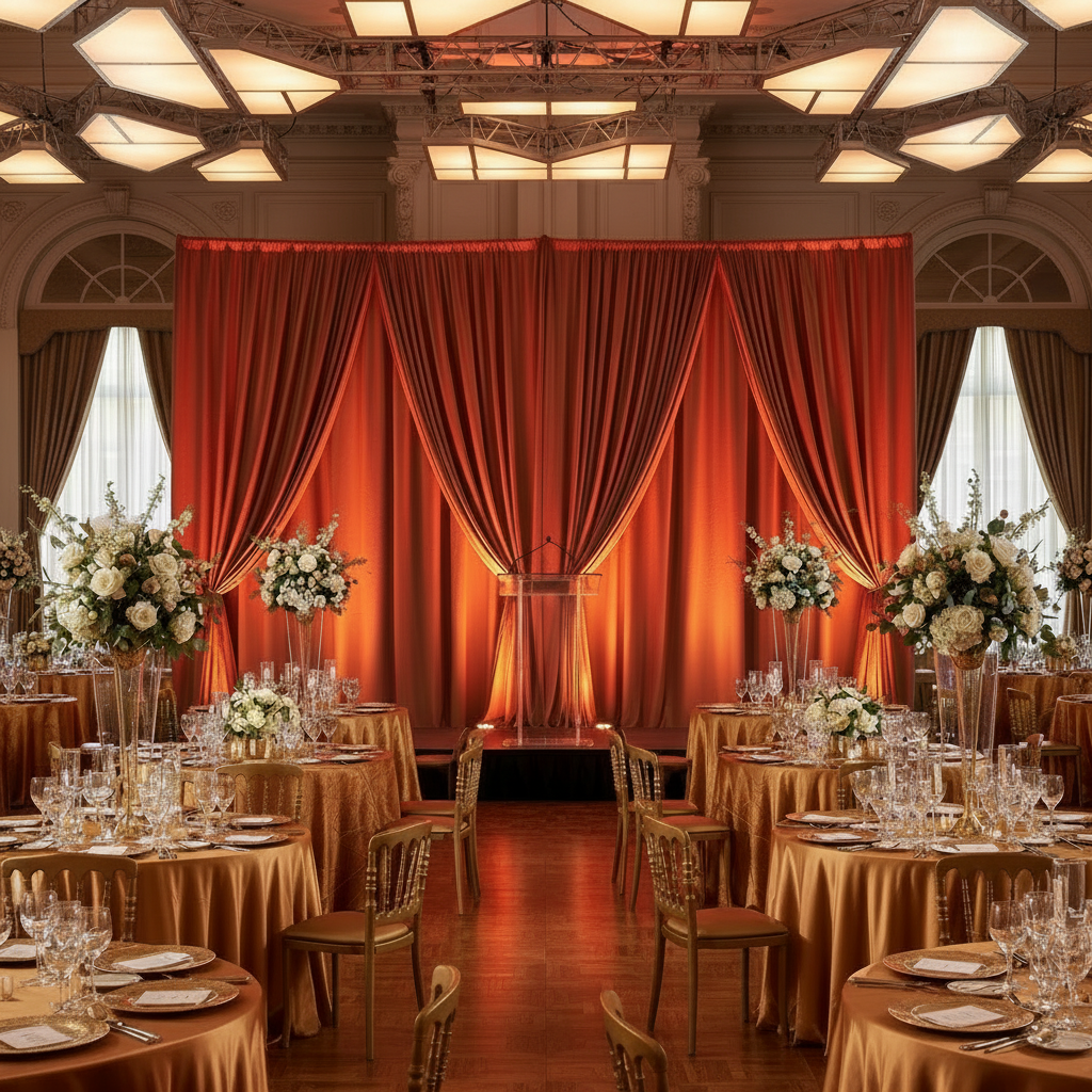 Spandex 4-way Stretch Drape Curtain 10ft H x 60