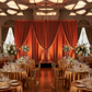 Spandex 4-way Stretch Drape Curtain 10ft H x 60" W - Rust