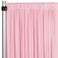 Spandex 4-way Stretch Drape Curtain 10ft H x 118" W - Pink