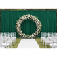 Spandex 4-way Stretch Drape Curtain 12ft H x 118" W - Emerald Green