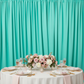 Spandex 4-way Stretch Drape Curtain 12ft H x 60" W - Turquoise | uprights | crossbar | bases |