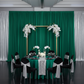 Spandex 4-way Stretch Drape Curtain 14ft H x 118" W - Emerald Green