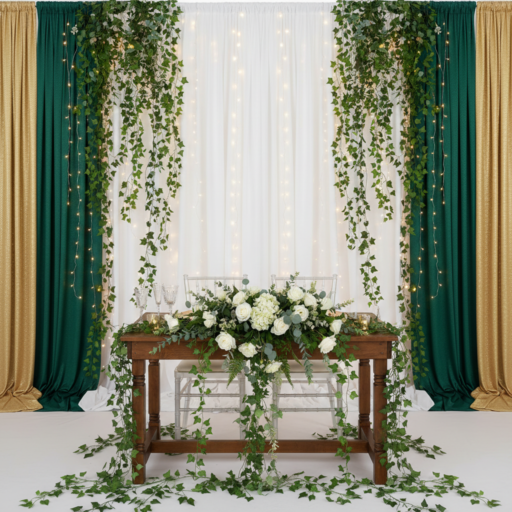 Spandex 4-way Stretch Drape Curtain 14ft H x 118