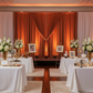 Spandex 4-way Stretch Drape Curtain 16ft H x 60" W - Rust