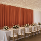 Spandex 4-way Stretch Drape Curtain 16ft H x 60" W - Rust