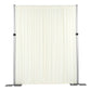 Spandex 4-way Stretch Backdrop Drape Curtain 20ft H x 60" W - Ivory