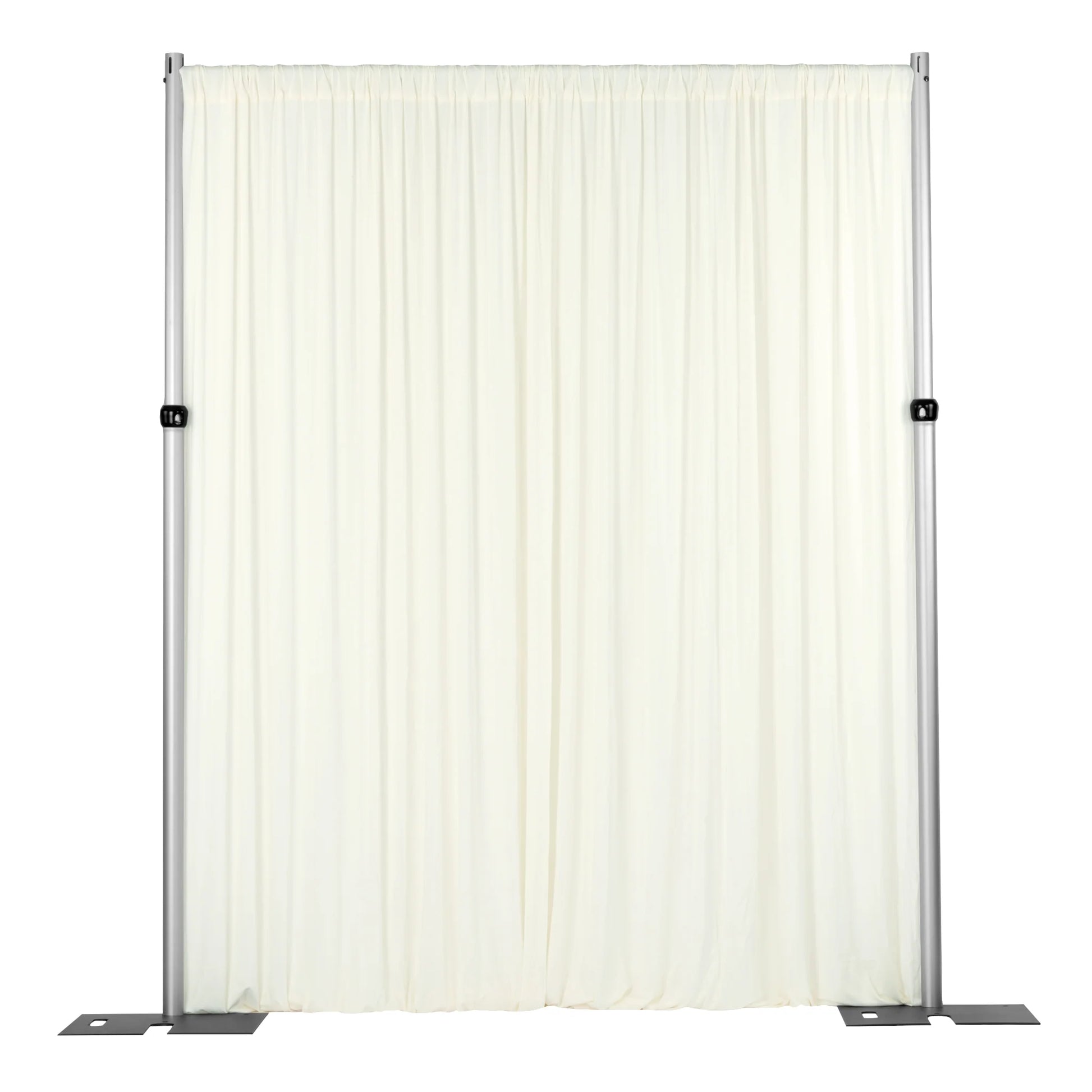 Spandex 4-way Stretch Backdrop Drape Curtain 20ft H x 60" W - Ivory