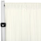 Spandex 4-way Stretch Backdrop Drape Curtain 20ft H x 60" W - Ivory
